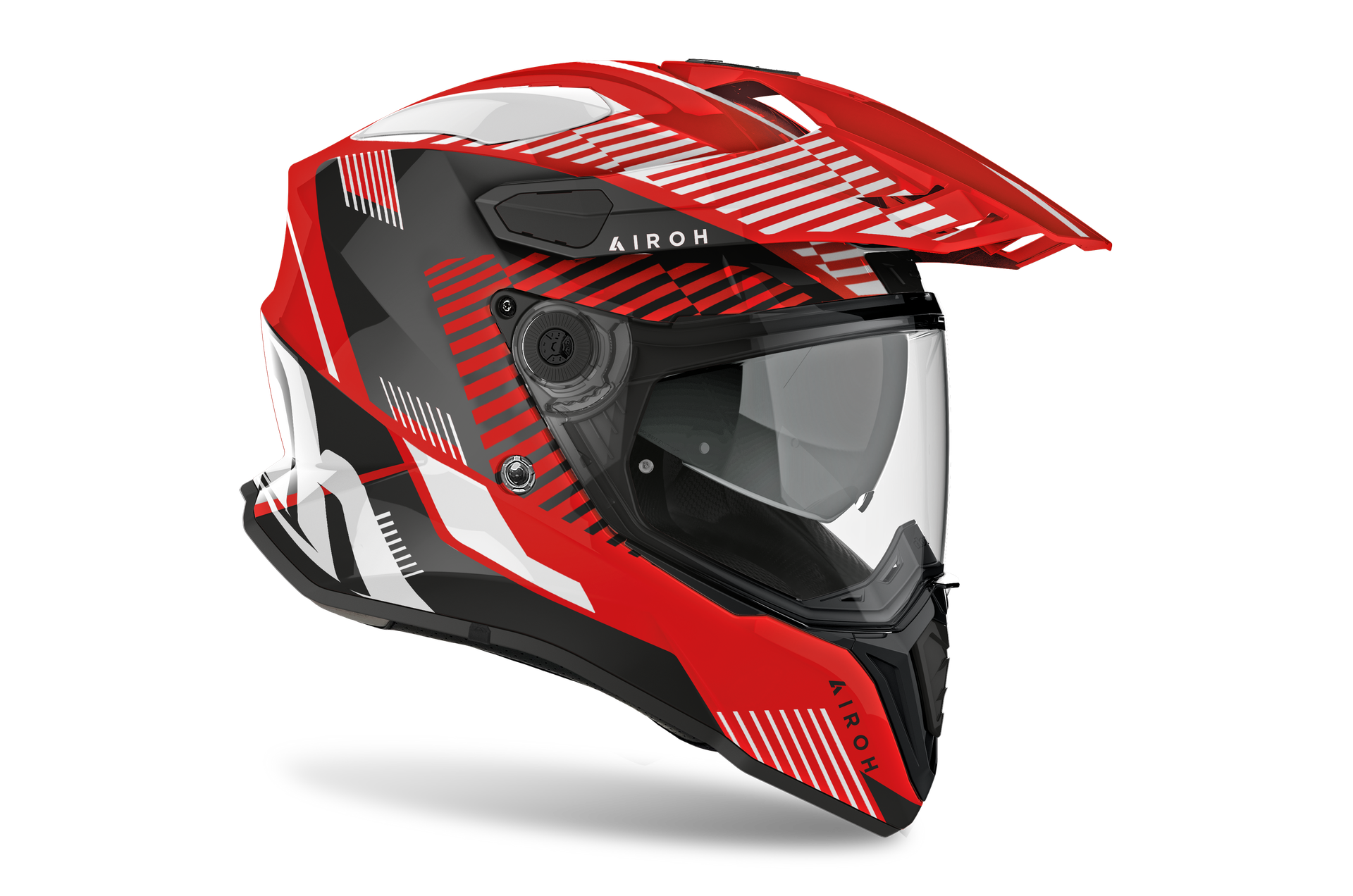 Helmet Commander Boost Red Gloss